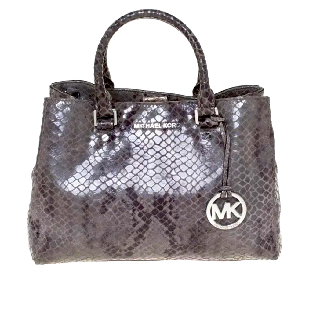Michael Kors Python Embossed, Shoulder Bag